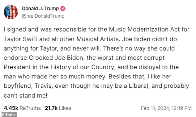 taylor swift conspiracy theory intensifies as shock poll reveals how many americans believe in bizarre plot that she is helping joe biden win the 2024 presidential election