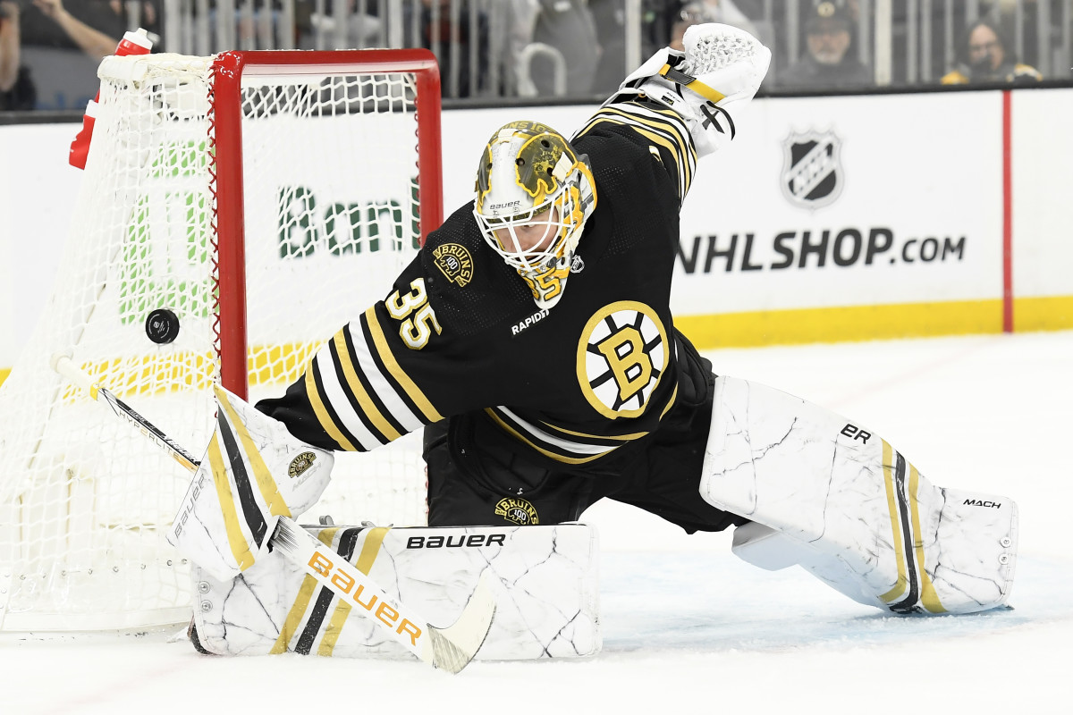 bruins' ullmark lands on wrong side of record
