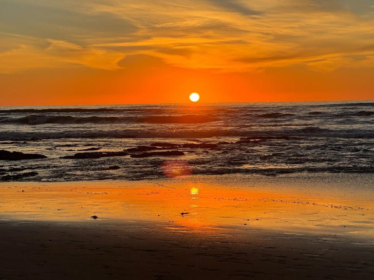 Stunning Sunset At Torrey Pines State Beach: Photo Of The Day