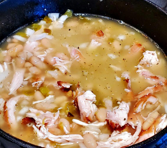 Smoked White Chicken Chili