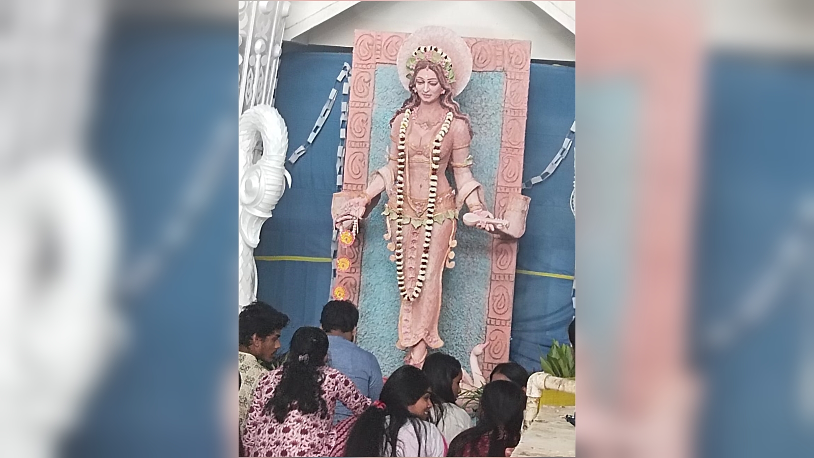 android, ‘vulgar’ saraswati idol at tripura government college of art and craft sparks row, authorities replace it with new one after protests