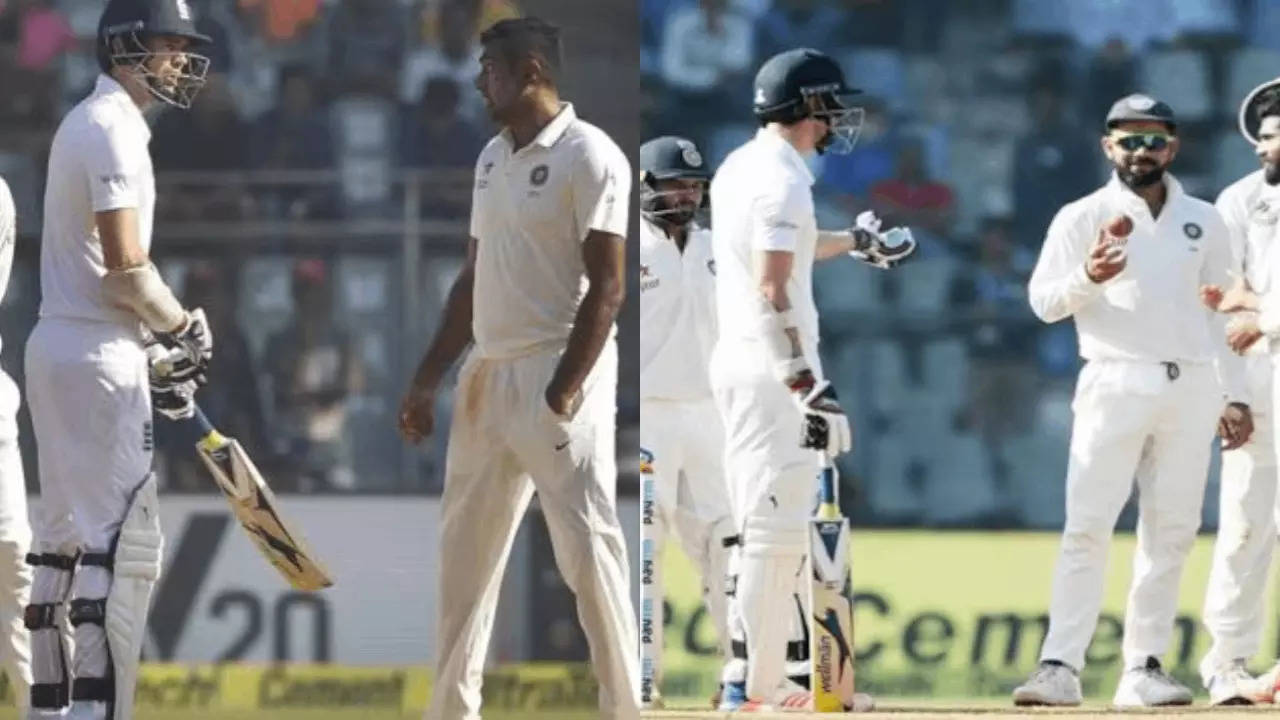 when r ashwin had heated on-field spat with james anderson over comments on virat kohli - watch