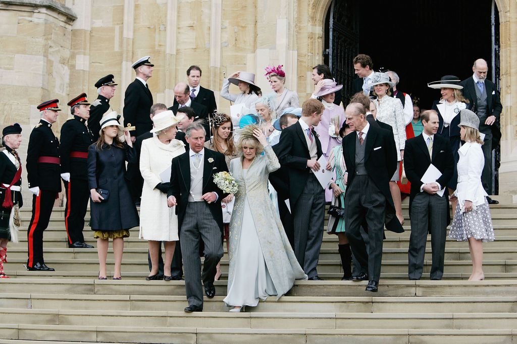 King Charles, 56, and golden bride Queen Camilla's very intimate second ...