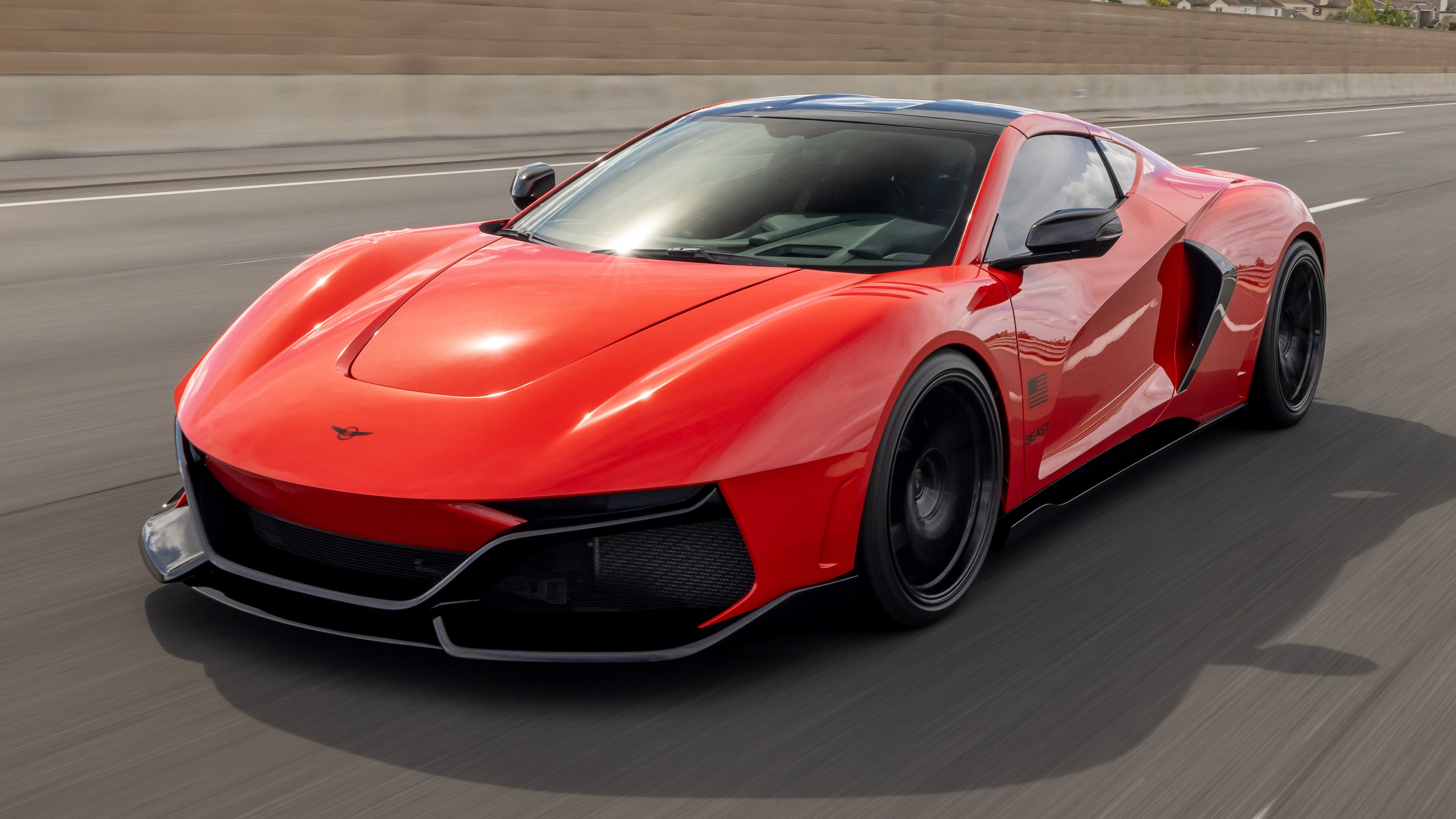 the rezvani beast is a rebodied, armoured corvette with 1,000bhp