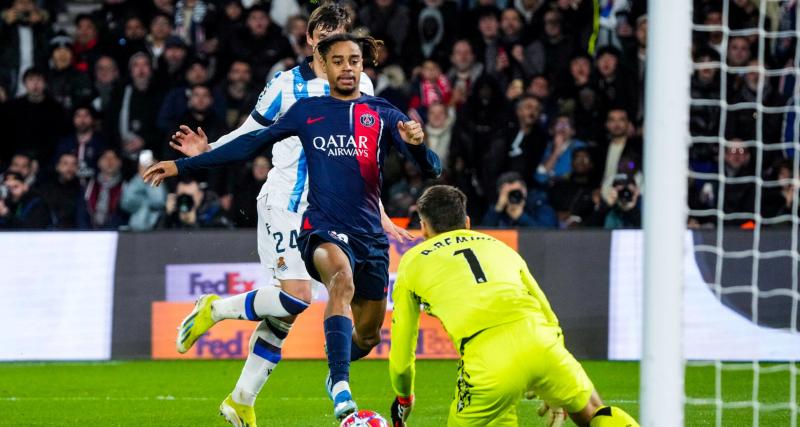 PSG - Real Sociedad : Le Premier But Sublime De Barcola En Ligue Des ...