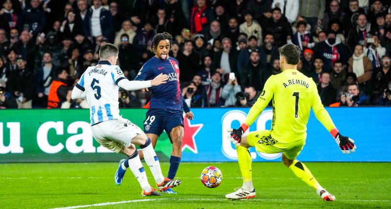 PSG - Real Sociedad : Le Rêve éveillé De Barcola Après Son Premier But ...