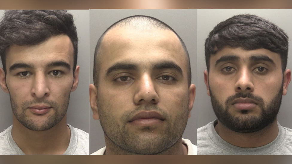 gang found guilty of raping woman in fake taxi