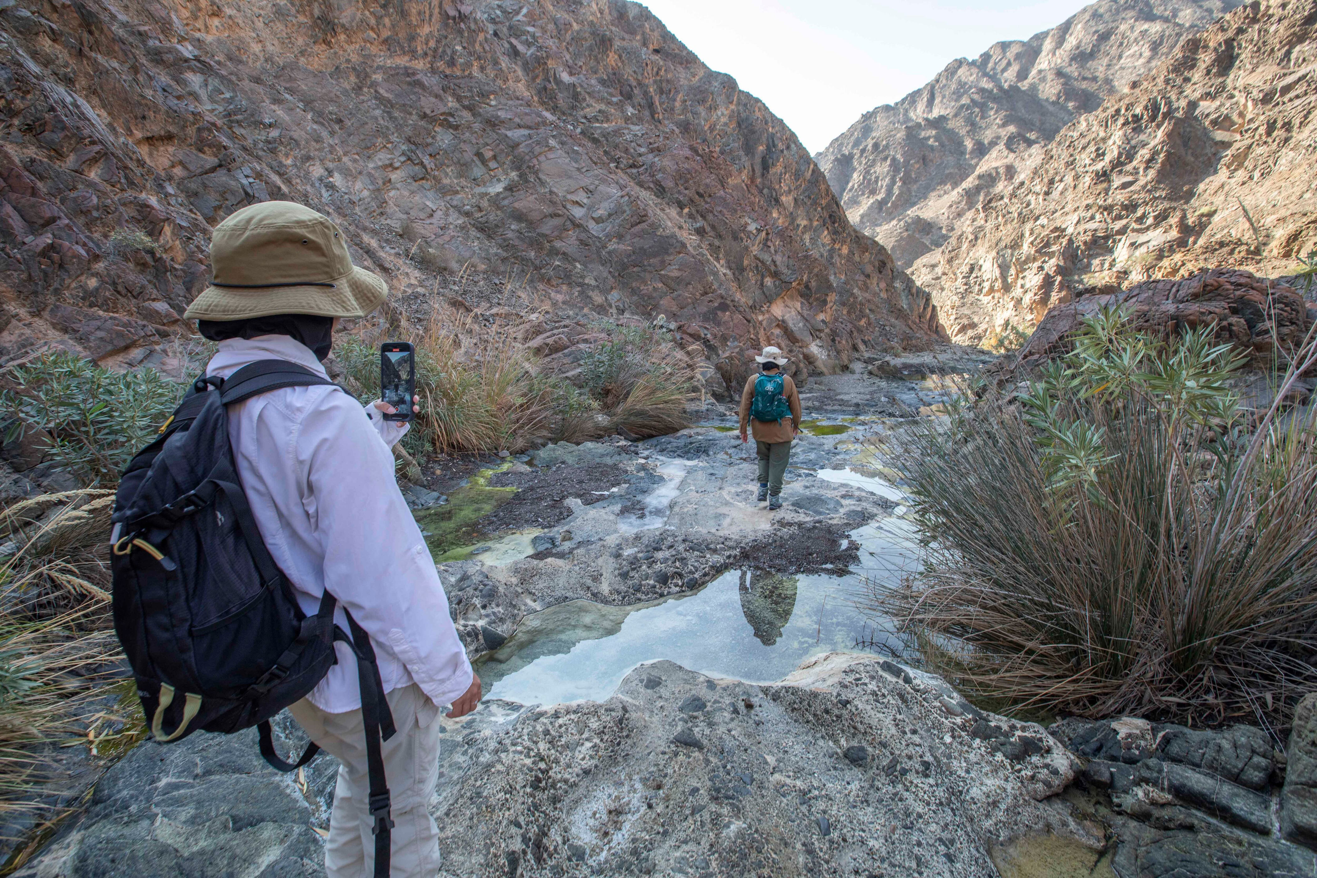 emirati hikers explore the uae's mountains as a form of meditation