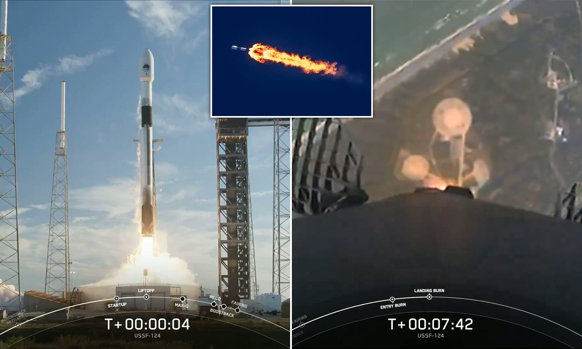 SpaceX Rocket Launch Sparks Fevered Speculation After It Launches From ...