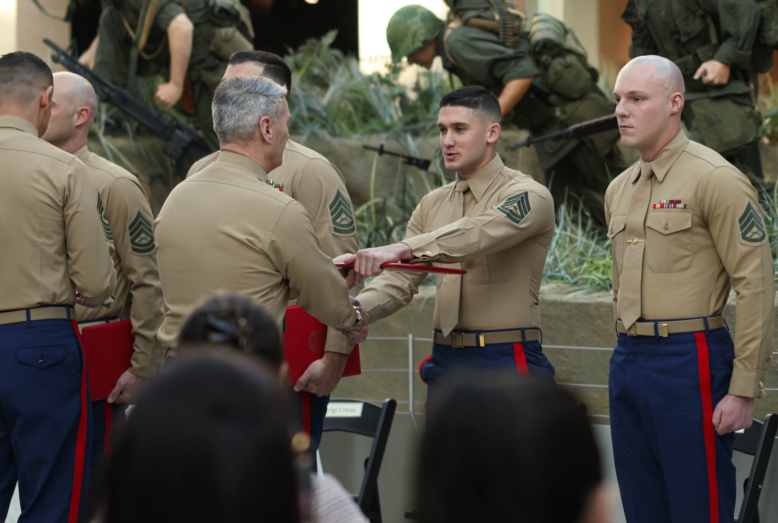 marine drill instructors and recruiters among special duty award winners