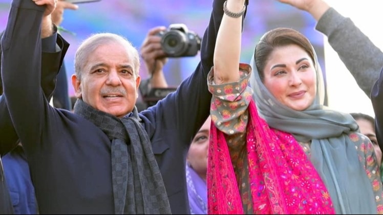shehbaz sharif set for second term as pak pm, maryam nawaz punjab chief minister