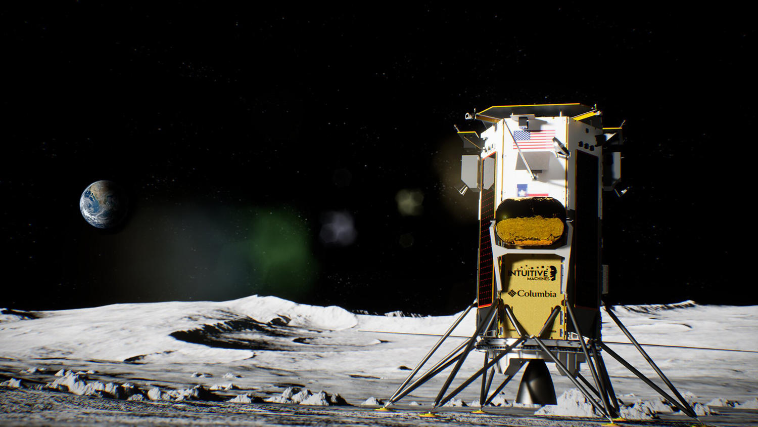 private-sector lander launched on historic moon mission
