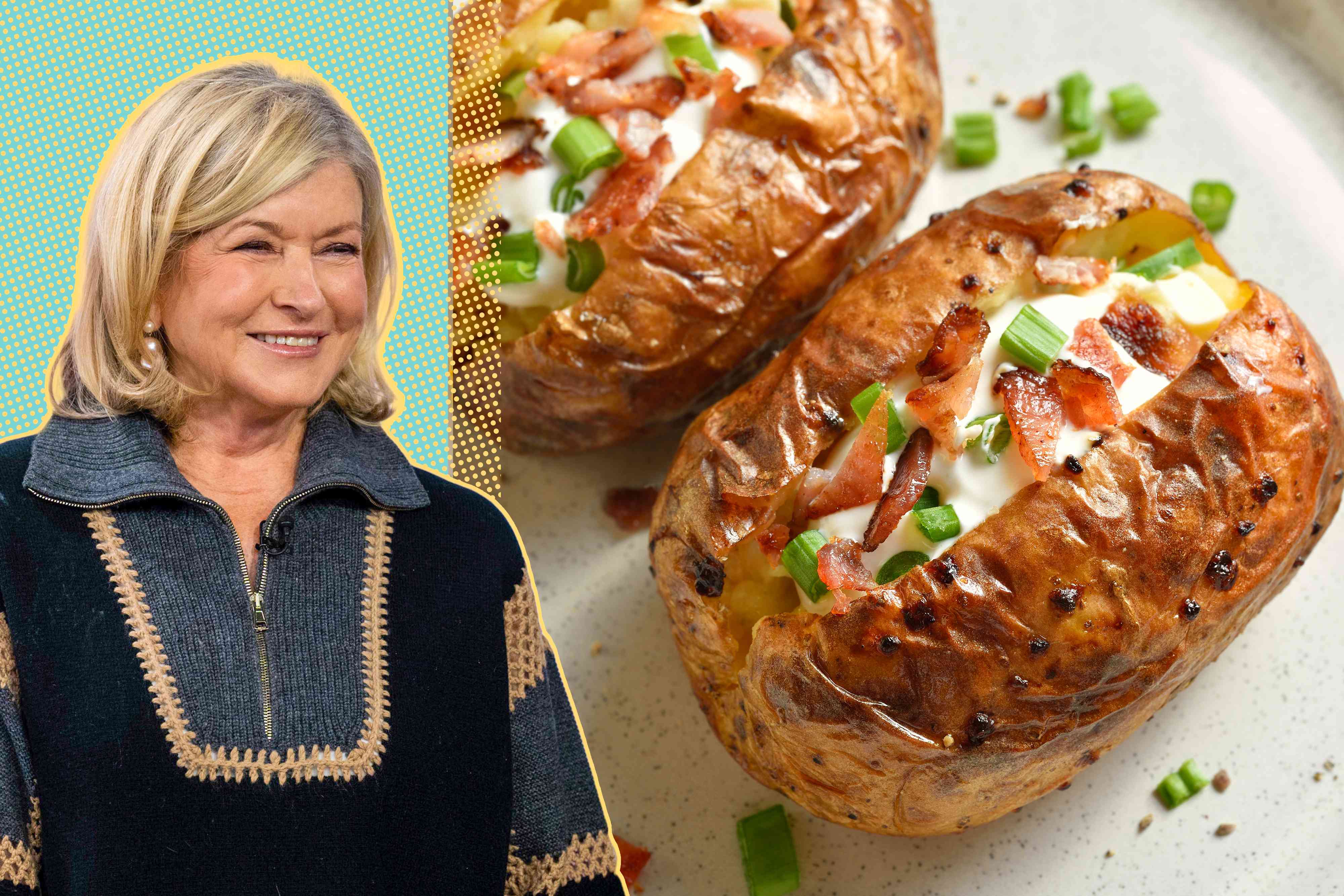Martha Stewart’s Trick for the Best Baked Potatoes Every Single Time