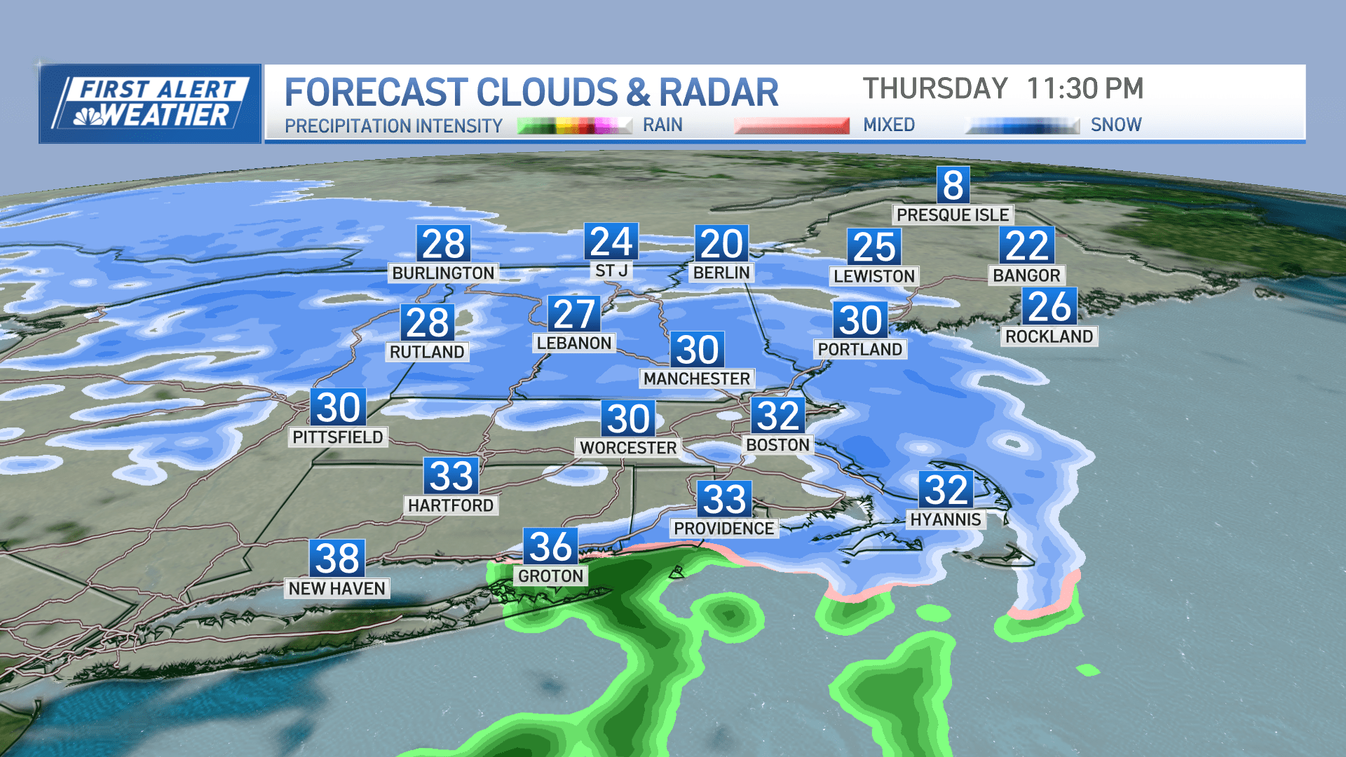 Blustery Conditions Persist Thursday, With More Snow On The Way