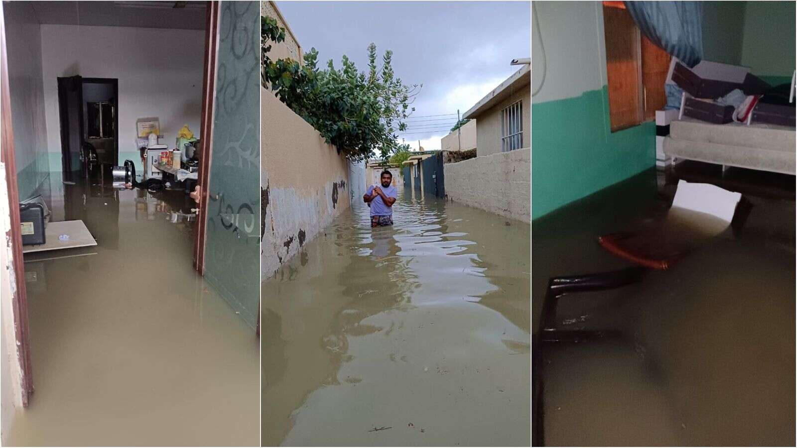 uae: 4 days after evacuation from flooded homes, displaced residents assess damage