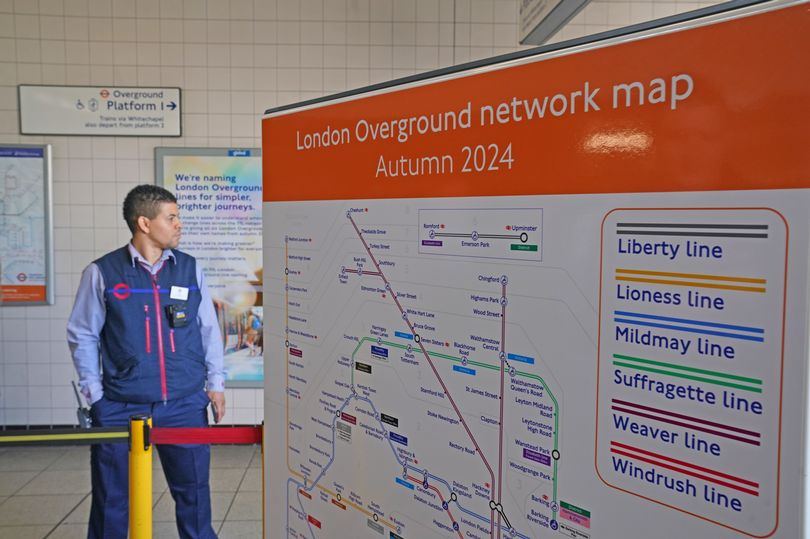 London Overground Lines To Be Given New Names And Colours In Major Tube ...