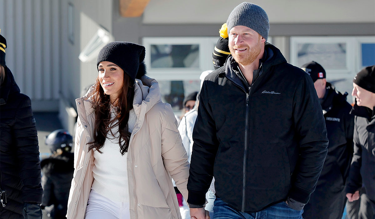 daredevil prince harry hurtles down the slopes on a bobsled in whistler as royal row rumbles on