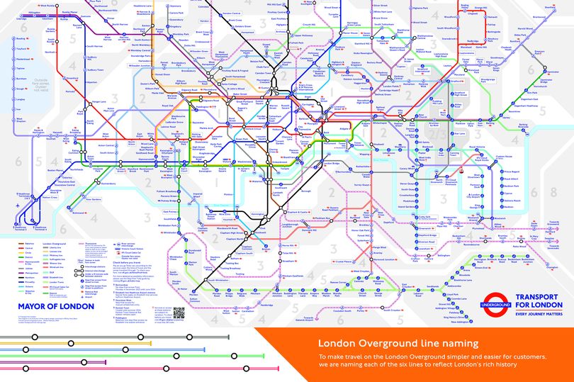 Transport For London Announce Overground Lines To Be Given New Names ...