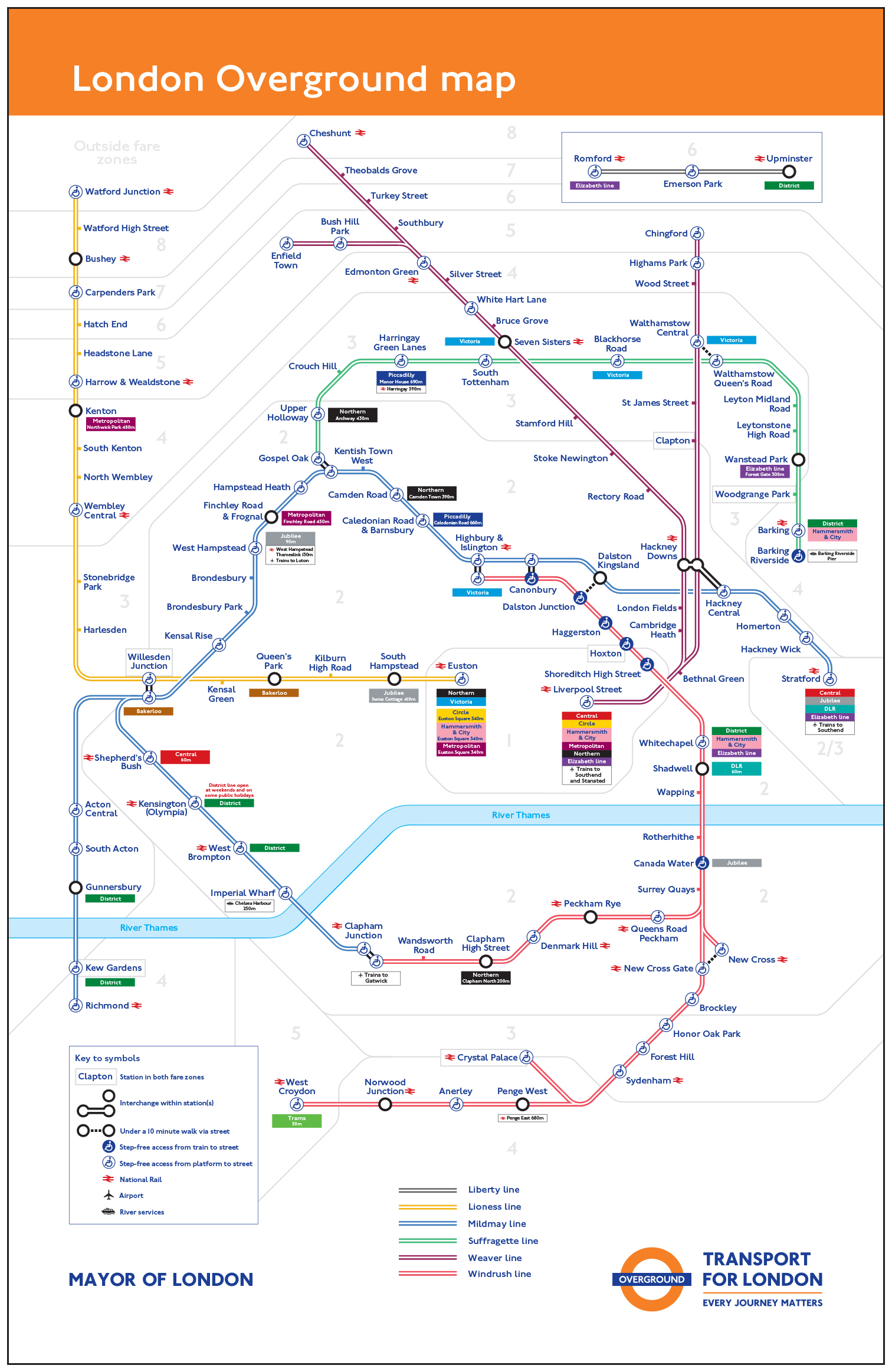 London Overground Lines Given New Names Such As Windrush Suffragette   BB1ijy97.img