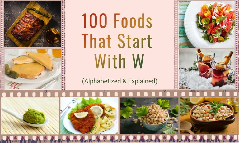 100 Foods That Start With W (Alphabetized & Explained)