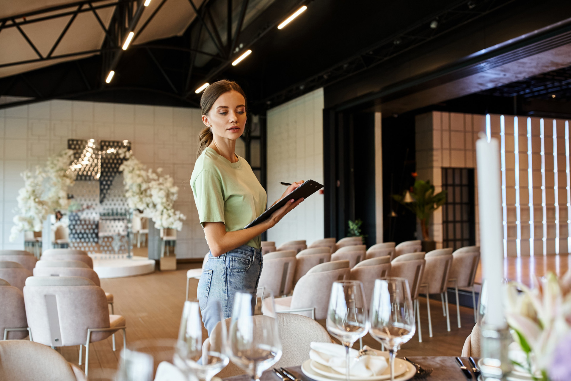 <p>An event planner is responsible for planning, organizing, and coordinating all aspects of an event. It could be corporate events, weddings, or even virtual events.</p>