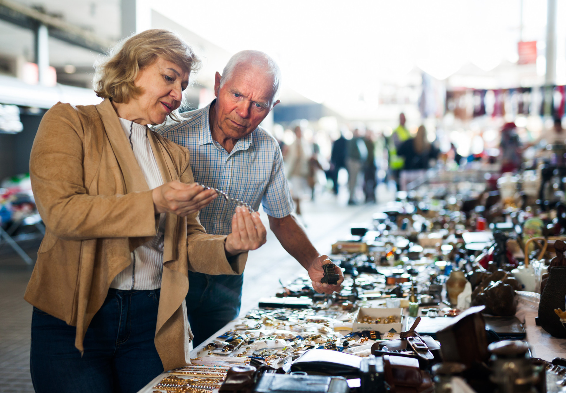 <p>Flea markets are extremely popular, as people love looking through tables full of other people's unwanted items. Make sure to change your layout and put new stuff out for sale often. You want people to come back time and time again to see what's new.</p>