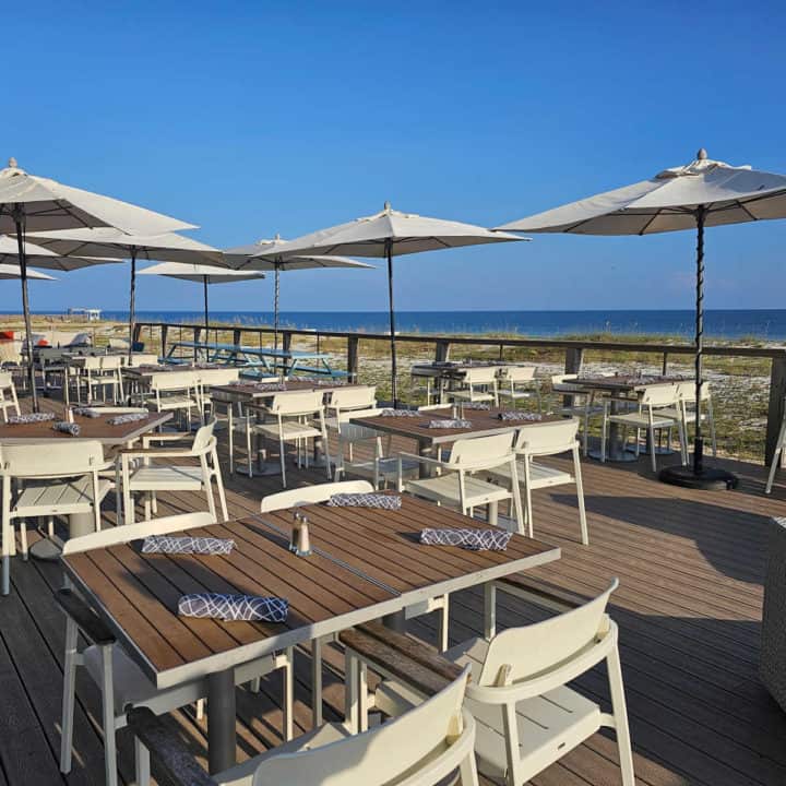 Orange Beach and Gulf Shores Restaurants on the Beach