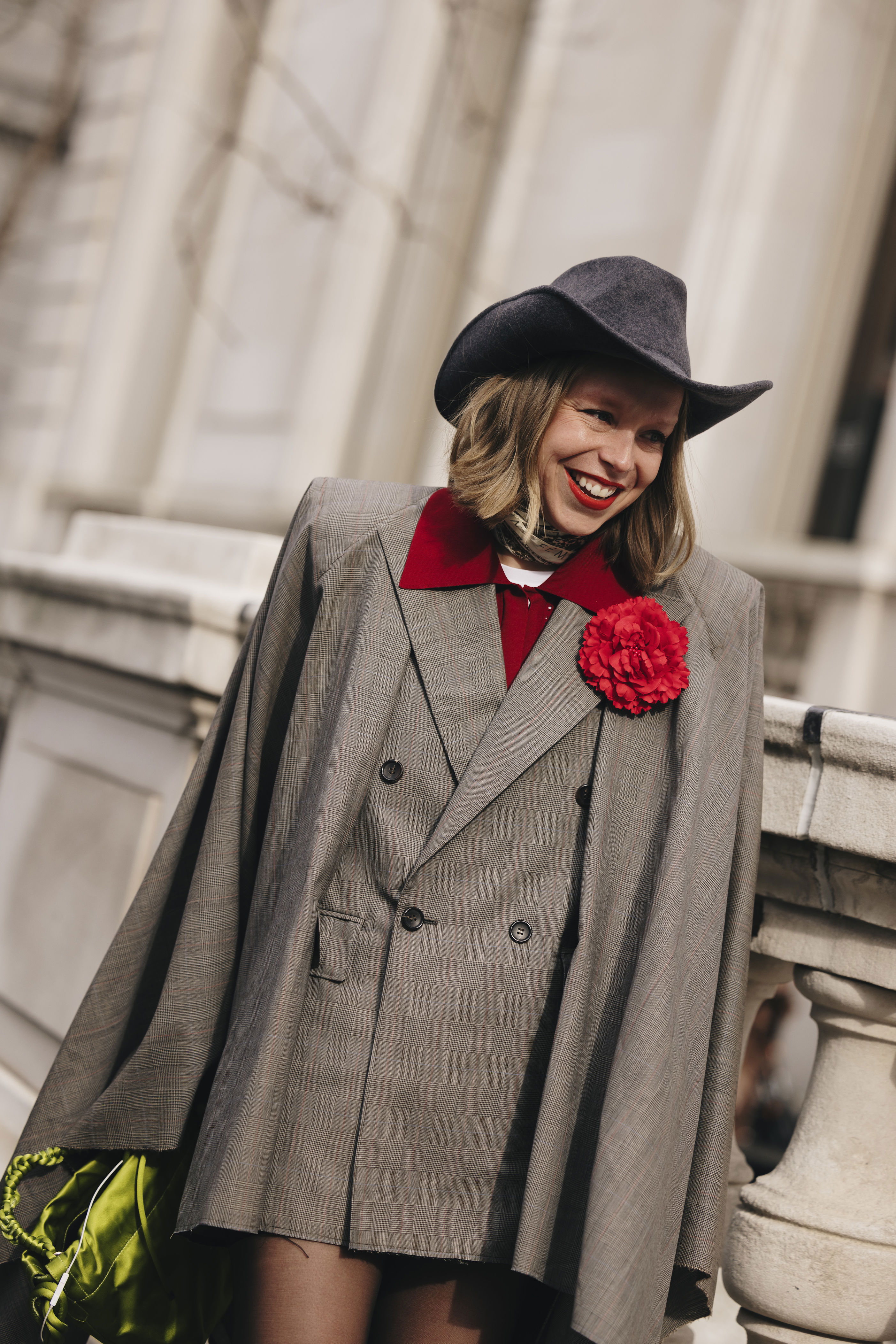 street style is bringing the antique brooch back