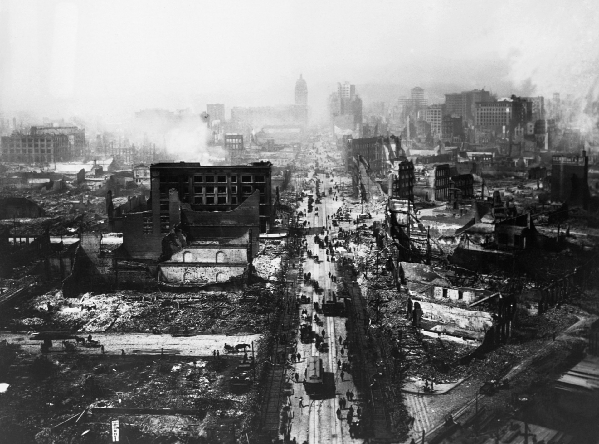 Unbelievable images of the 1906 San Francisco earthquake