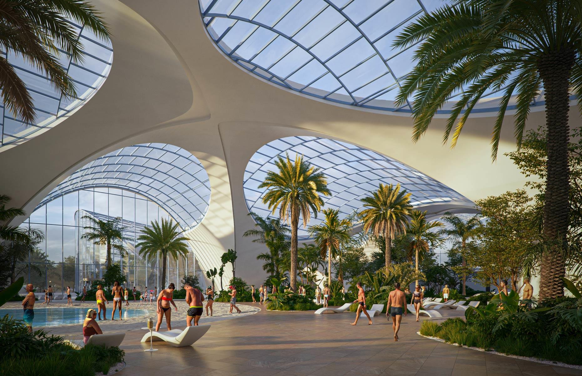 <p>Scheduled to open in 2025 and building on the success of Therme Group offerings including Therme Bucharest in Romania, this £250 million ($313m) waterpark is set to be more than impressive. It will feature thermal pools, spa facilities and a 'biodiverse garden' for the grown-ups, indoor and outdoor pools for kids both big and small, and a large family zone with water slides and a wave pool. Onsite restaurants and cafes will mean visitors can happily spend the whole day here too after refuelling. </p>  <p><strong>Liked this? Click on the Follow button above for more great stories from loveEXPLORING</strong></p>  <p><a href="http://www.loveexploring.com/galleries/82982/the-worlds-most-spectacular-water-displays?page=1"><strong>Now discover the world's most spectacular water displays</strong></a></p>