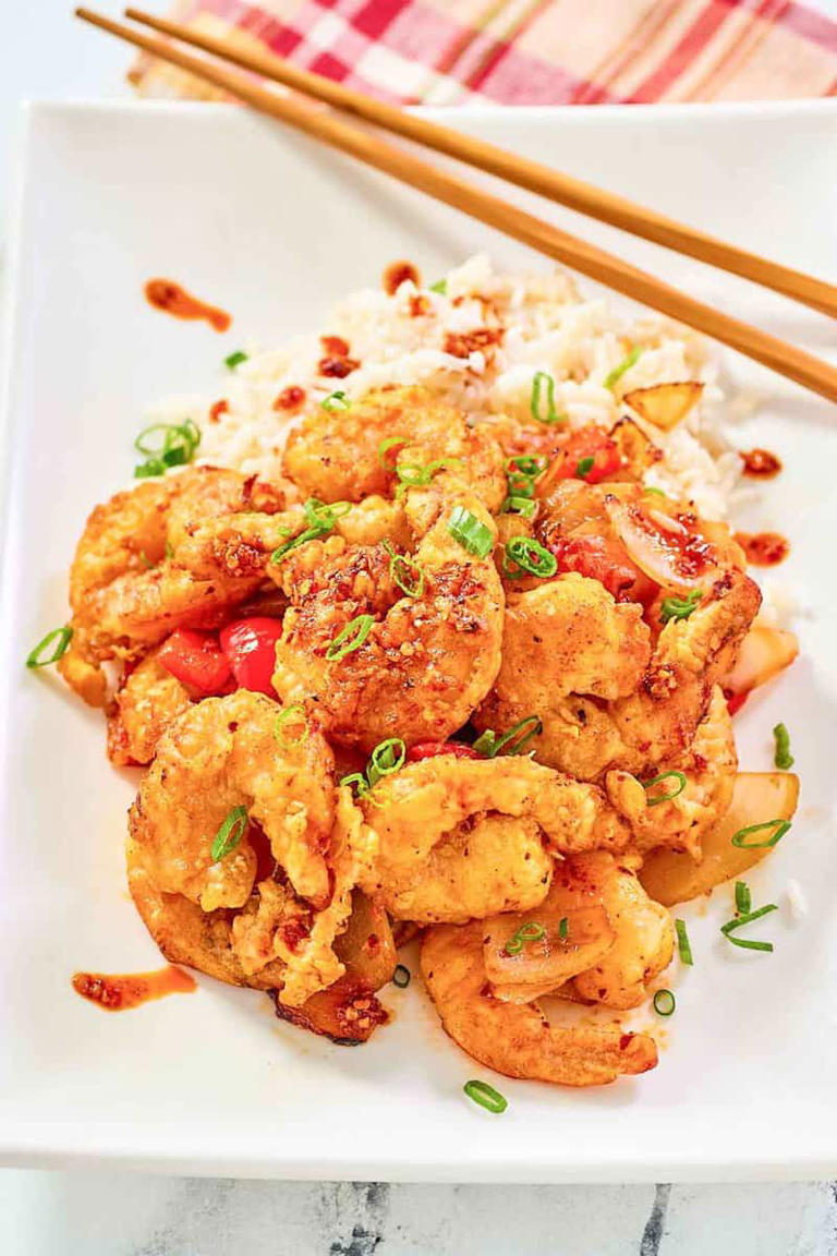 Panda Express Chili Crisp Shrimp