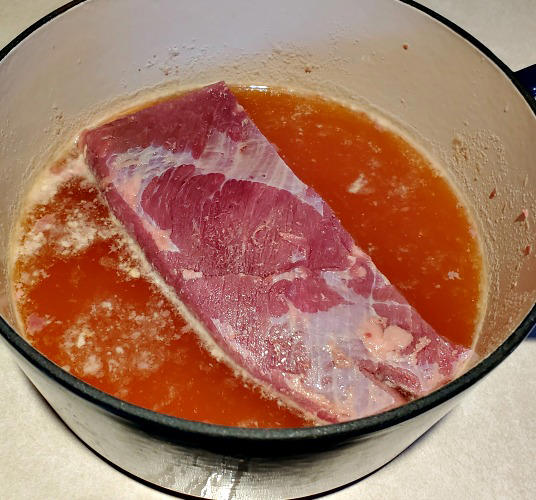 Guinness Blonde Corned Beef Dutch Oven Recipe! Perfect St Patricks Day