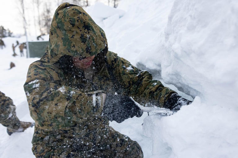 U.S. Marines in Norway for annual military exercise