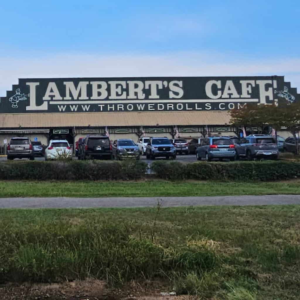Lamberts Cafe in Foley, Alabama