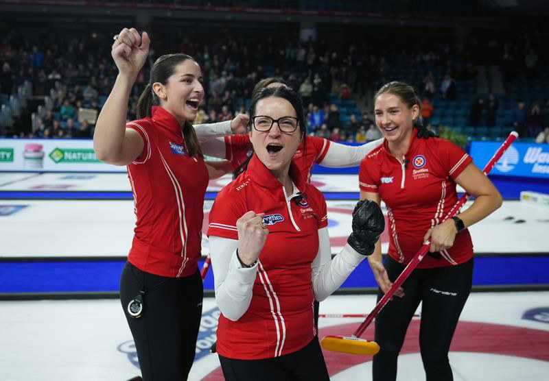 Team Einarson qualifies Canada for the playoffs at Women's World Curling  Championship - Team Canada - Official Olympic Team Website