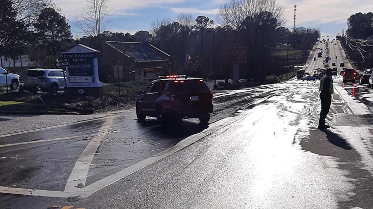 Water Main Break Shuts Down Part Of Major Road In Irmo