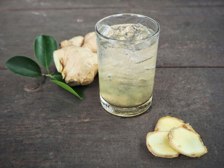 Drinking ginger ale is a common remedy for an upset stomach, but experts say there are more effective methods. (Getty Images)