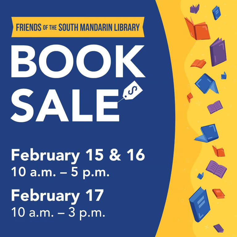 Another book sale at the South Mandarin Library this week