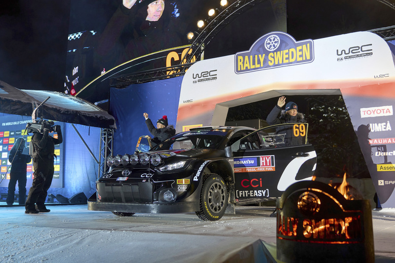 švédskou rallye zahájil nejlépe mistr světa rovanperä