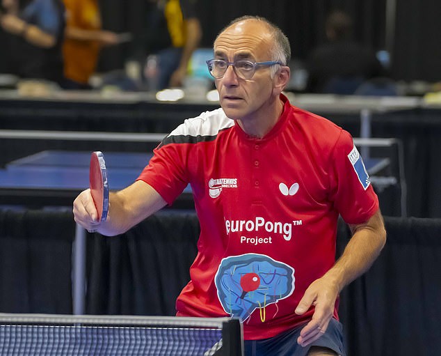 ms patients could soon be prescribed table tennis: doctor battling condition claims 'ping pong clinics' did him 'wonders'