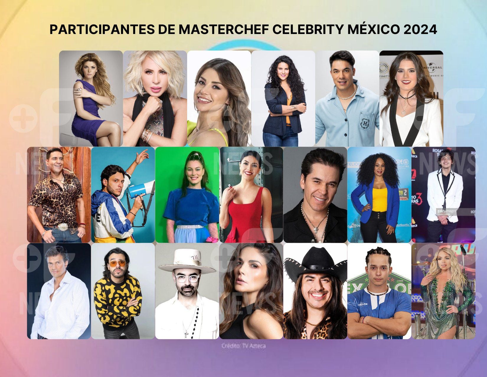 masterchef celebrity 2024: ¡estos serán los participantes de la cuarta temporada!