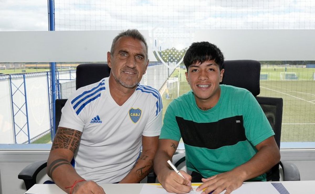 juan cruz payal: el último jugador en firmar contrato profesional con boca