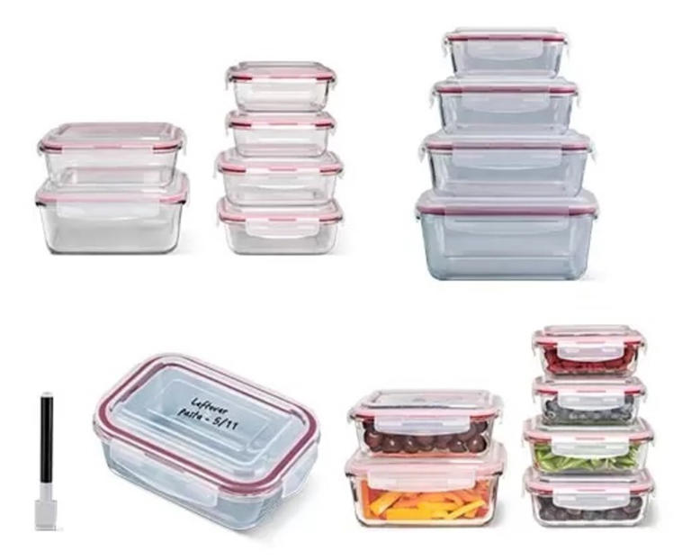 Aldi's 12Piece Glass Storage Set Is Selling for Less Than 20, and