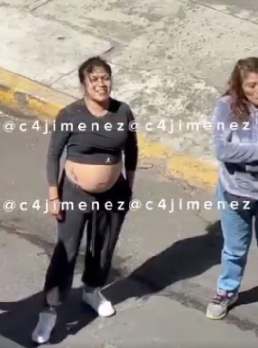 video: mujer embarazada pelea con su vecina en iztapalapa; insultan y amenazan