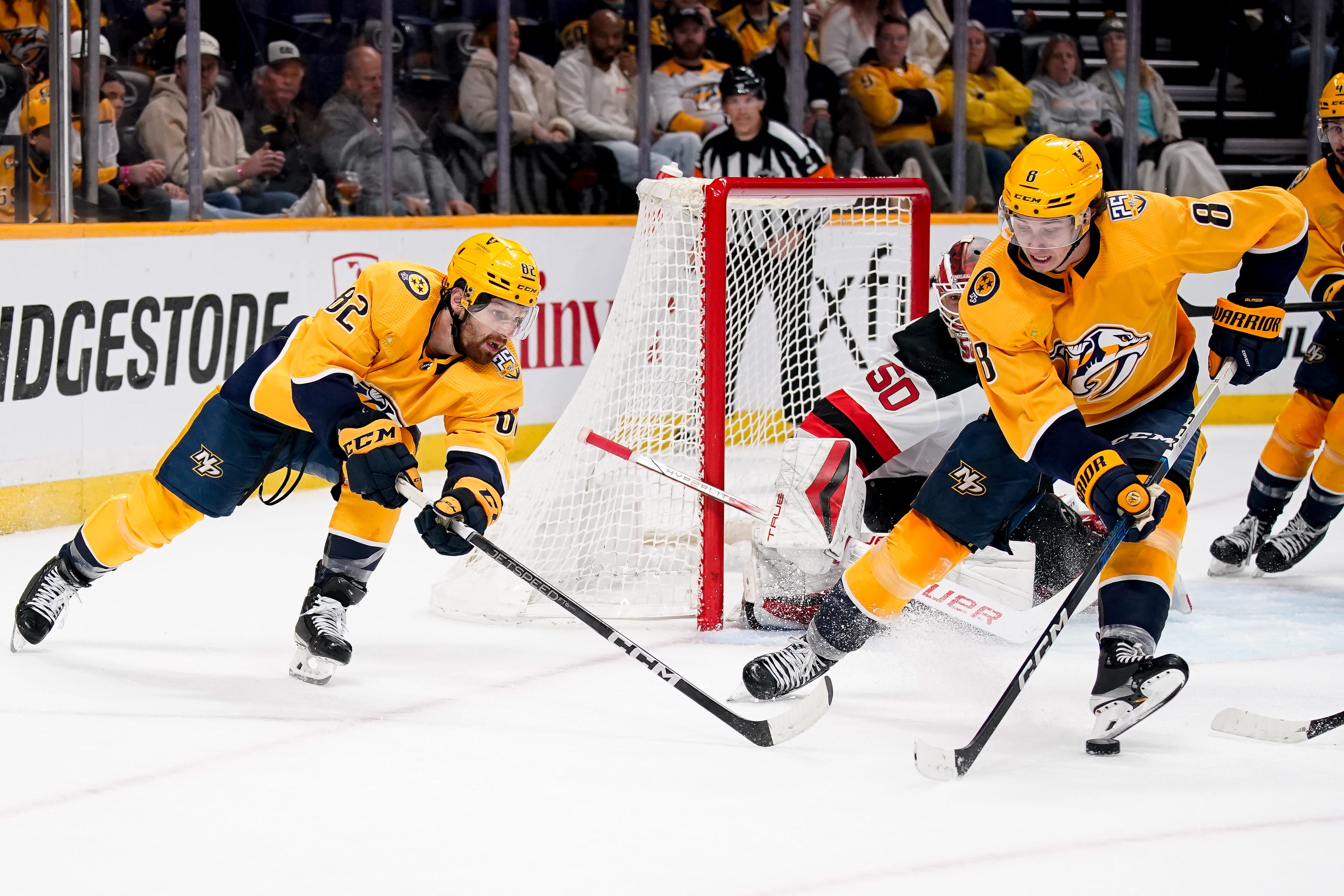 One play from the Nashville Predators' win vs Winnipeg shows Andrew