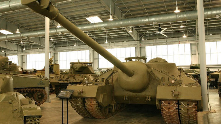 T28 Super Heavy Tank on display