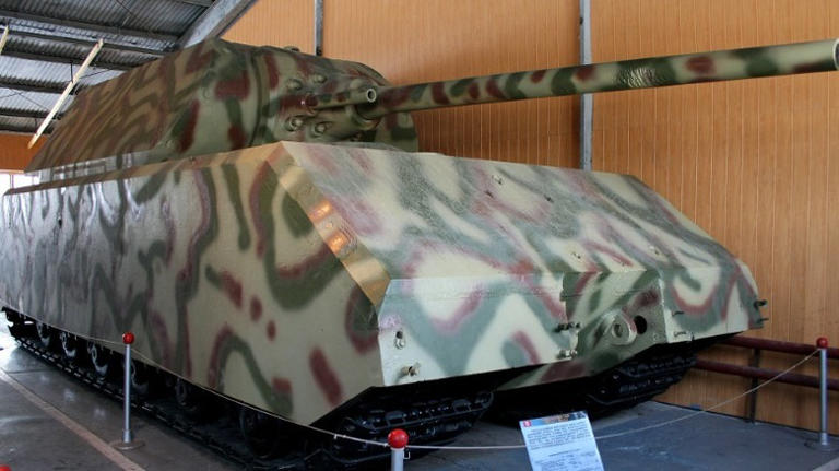 Panzer VIII Maus on display