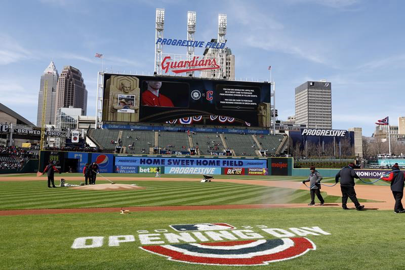 Dark in the park Cleveland Guardians to start April 8 home opener