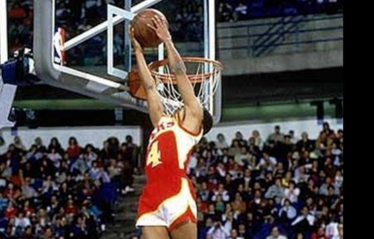 <p>Spud Webb defied gravity with a mesmerizing reverse 360 dunk, proving that size is no obstacle to greatness and inspiring countless aspiring dunkers around the world.</p>