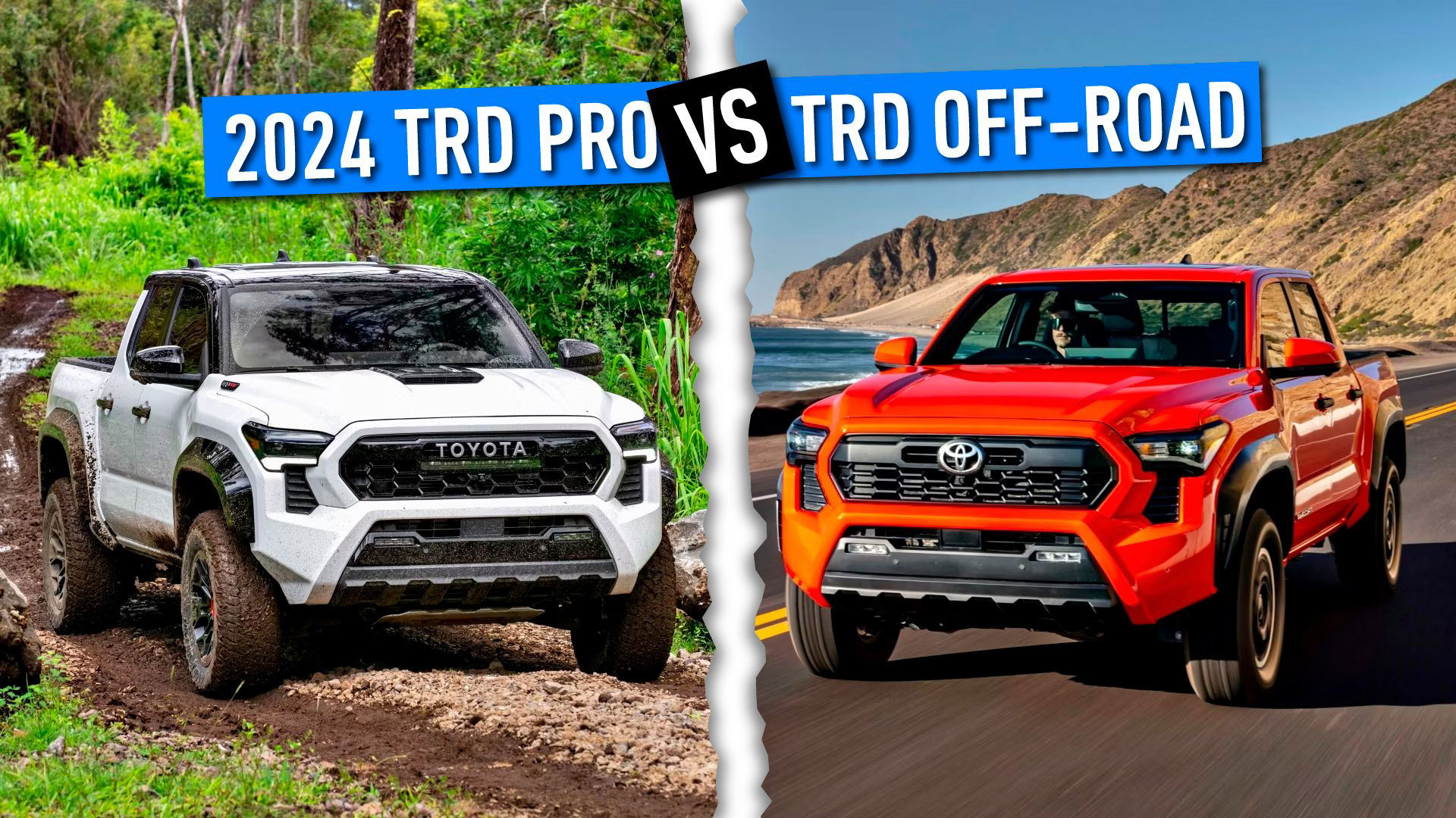 2024 Toyota TRD Pro Vs. TRD OffRoad Key Differences Explained